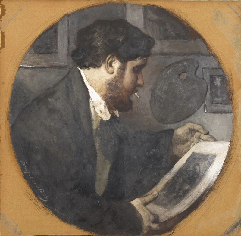 Jean - Joseph Benjamin, Constant, 148, Ritratto di Emmanuel, figlio dell'artista